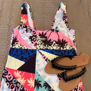 ASOS Tropical print dress or cover up